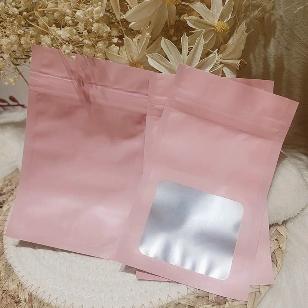 Beg Ziplock Plastik Kabus untuk Alat Kuku & Kuku Tekan Lekap