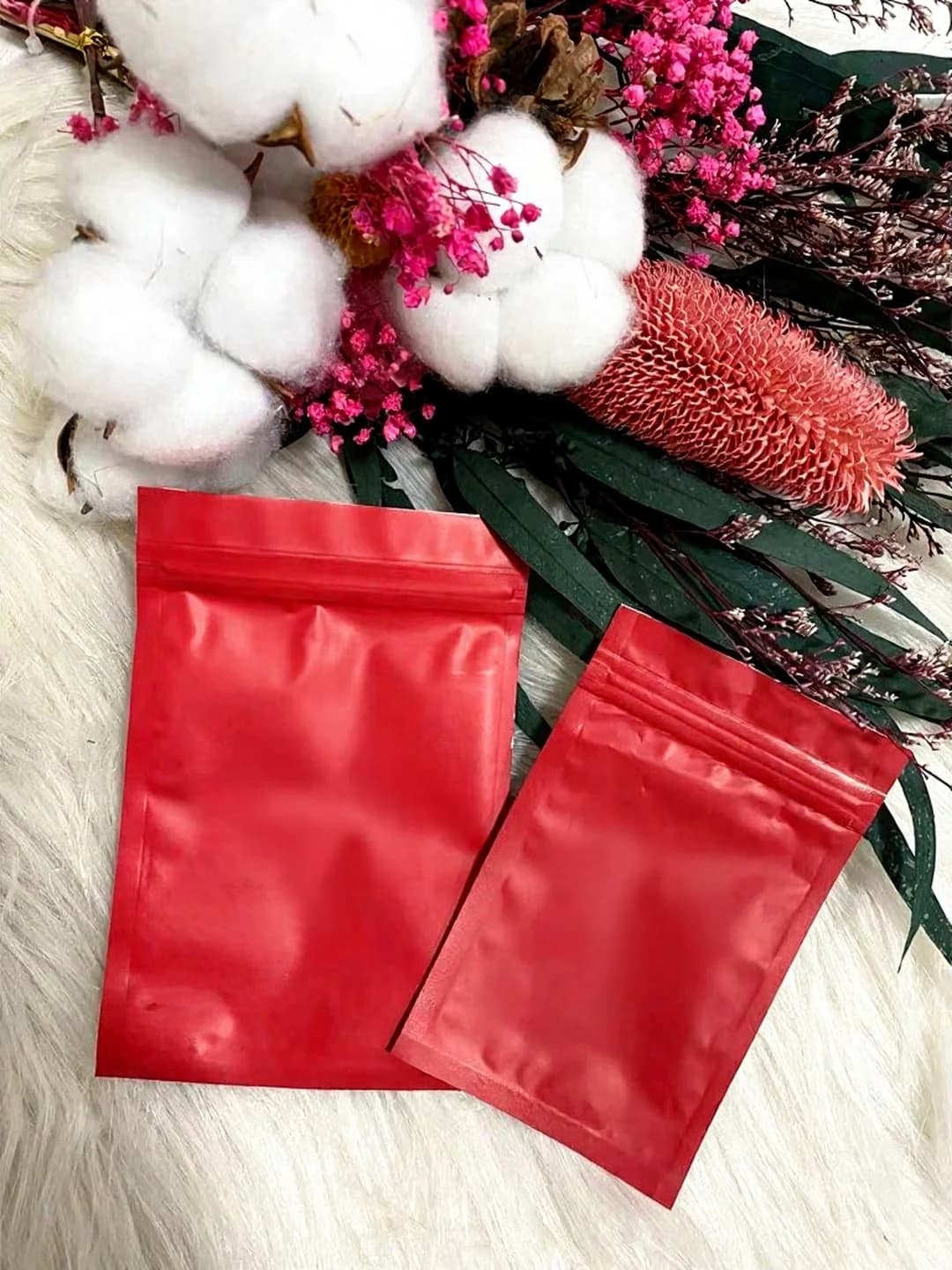 Beg Ziplock Plastik Kabus untuk Alat Kuku & Kuku Tekan Lekap