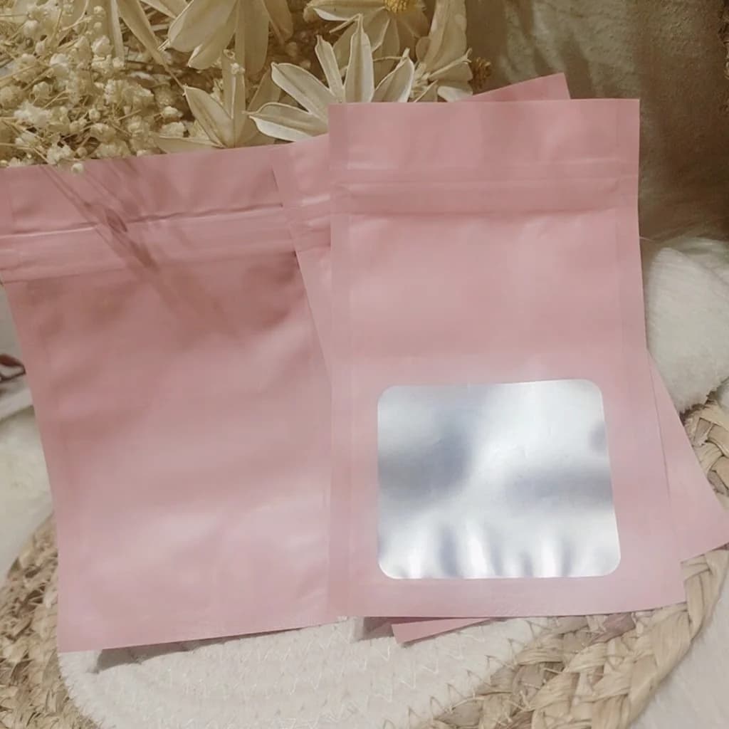 Beg Ziplock Plastik Kabus untuk Alat Kuku & Kuku Tekan Lekap