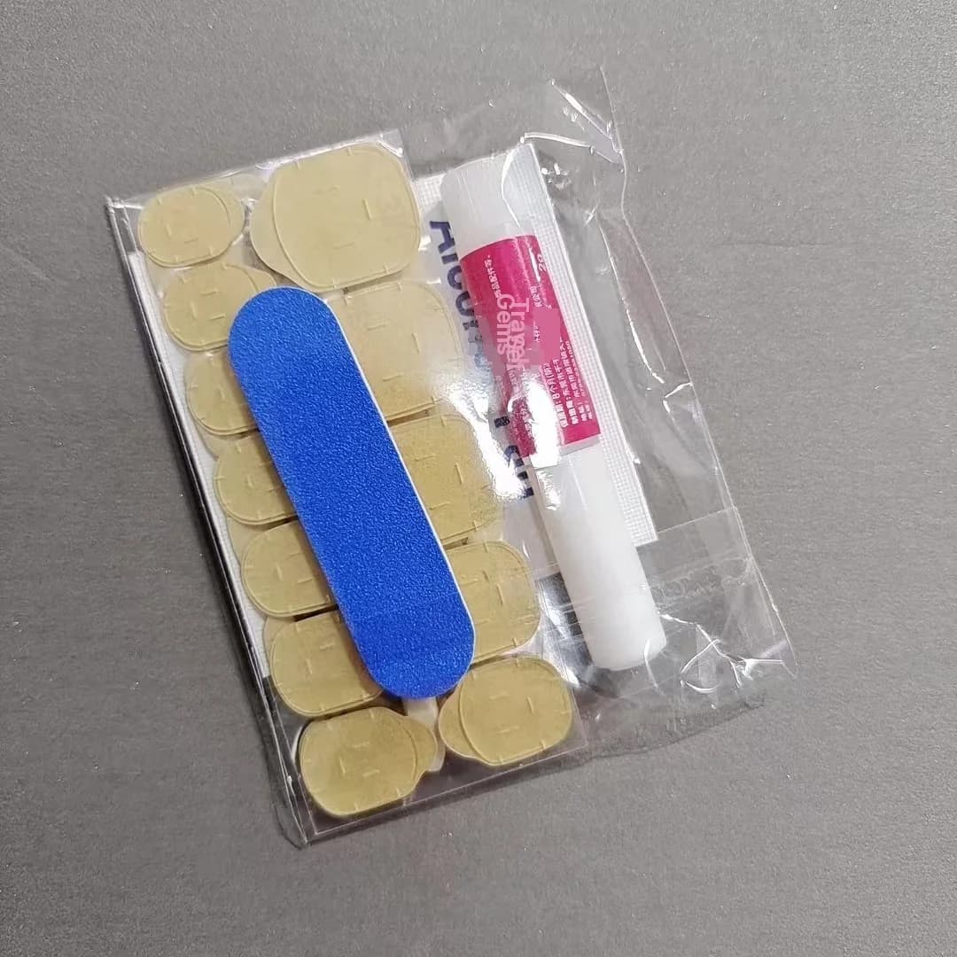 Kit Alat Kuku Tekan Lekap dengan Tab Pelekat, Fail & Penanggal