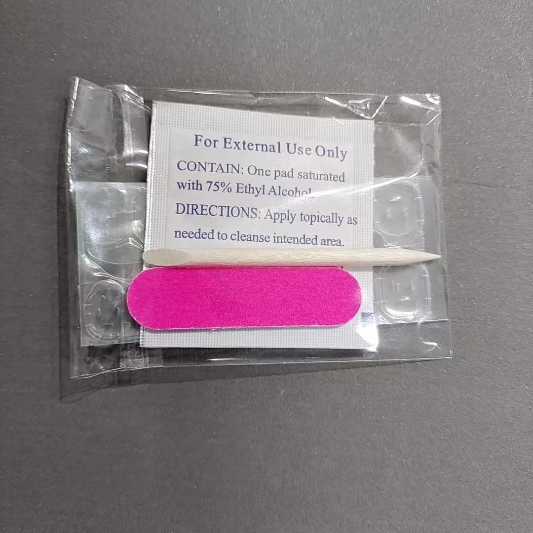 Kit Alat Kuku Tekan Lekap dengan Tab Pelekat, Fail & Penanggal